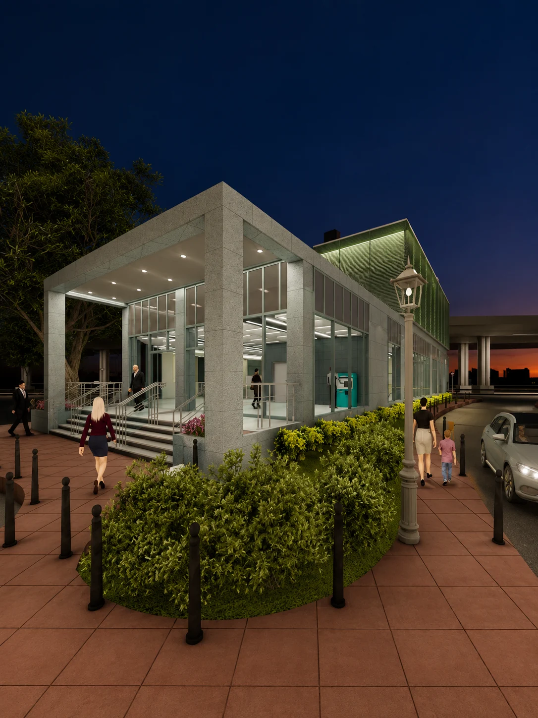 Architecture Entrance
